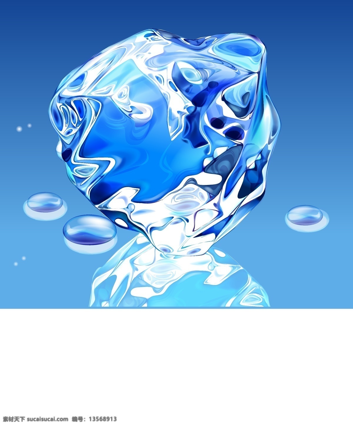 冰块 矢量 插图 矢量图 其他矢量图