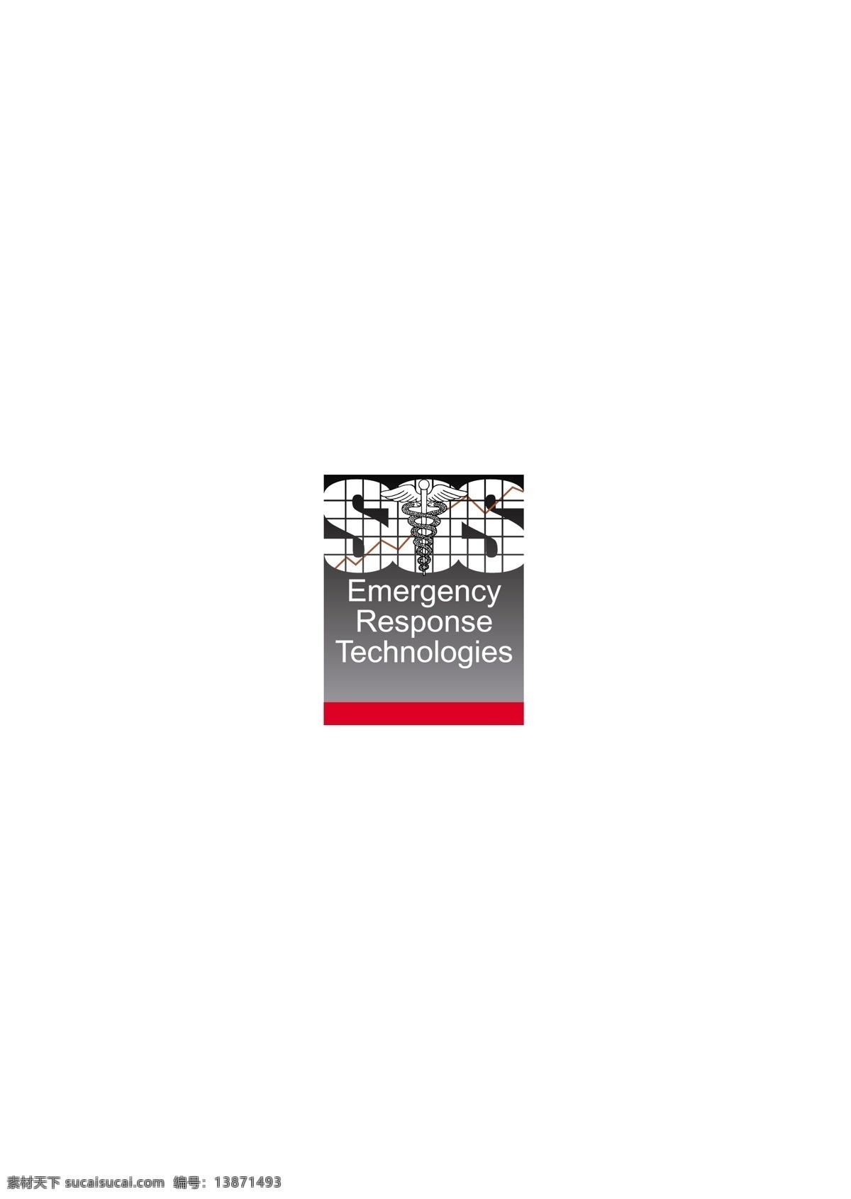 sosemergencyresponsetechnologies logo 设计欣赏 保健 组织 标志 标志设计 欣赏 矢量下载 网页矢量 商业矢量 logo大全 红色