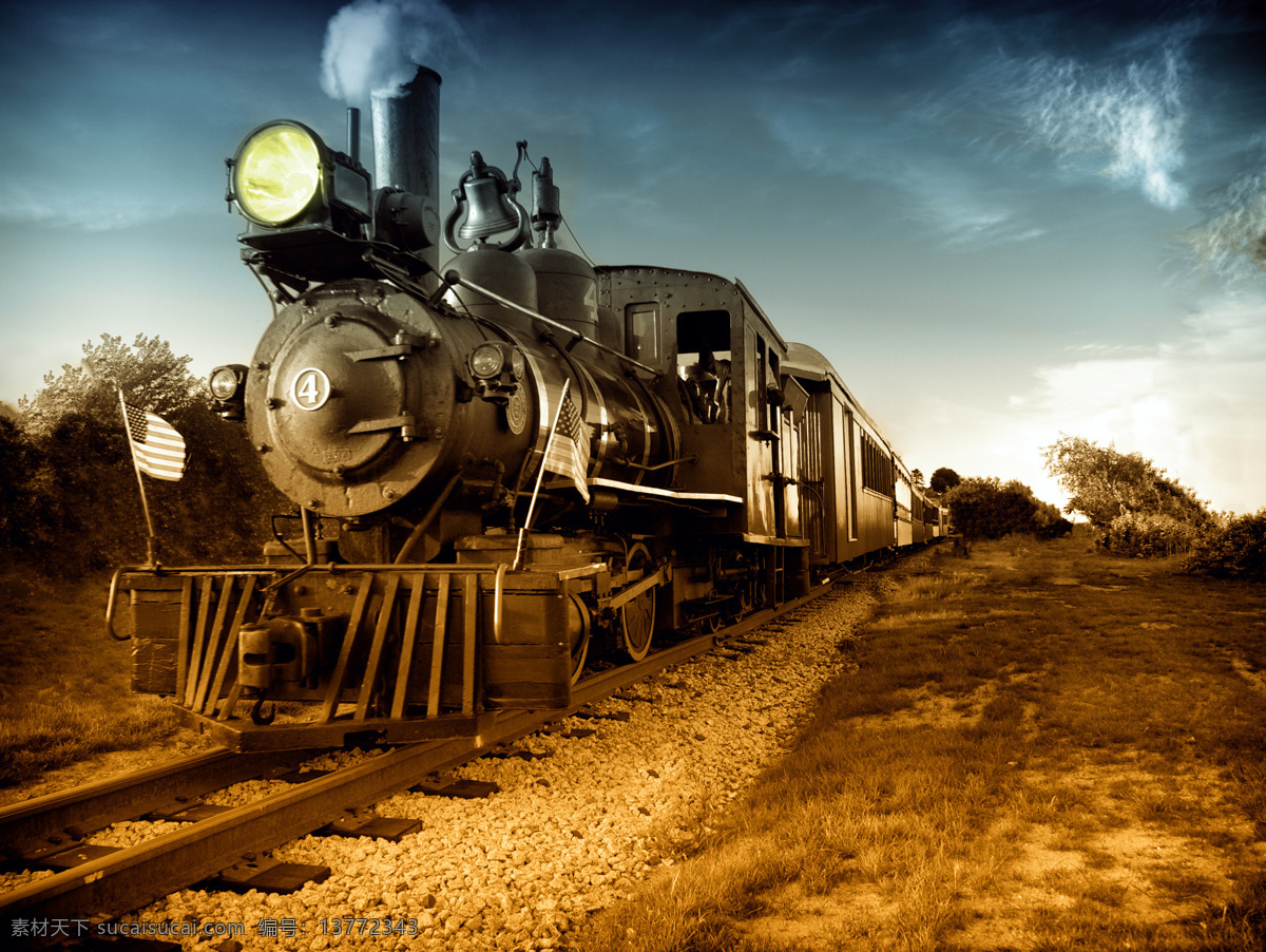 蒸汽 式 火车头 摄影图片 复古 怀旧 铁轨 蒸汽式火车 风景 生活 旅游餐饮