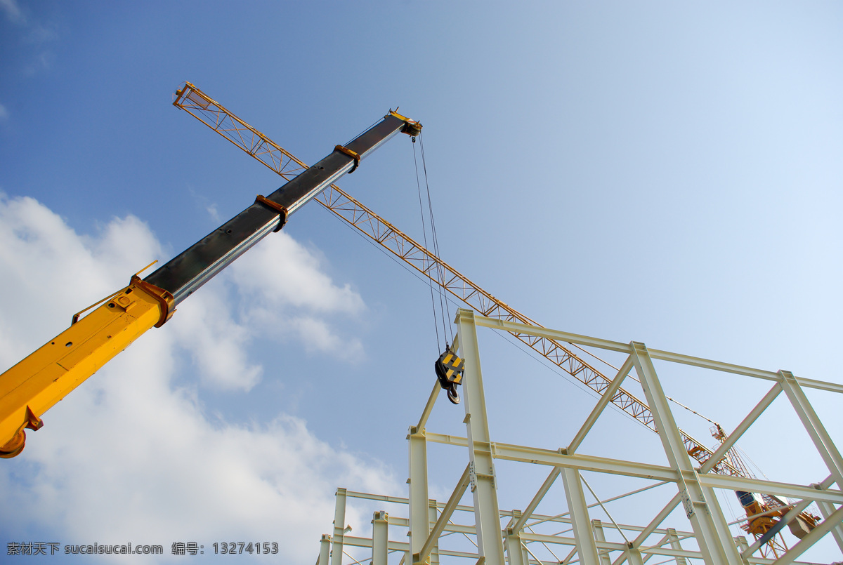建筑工地 工地 施工 建筑材料 吊车 工程 高楼 建筑物 工业生产 现代科技
