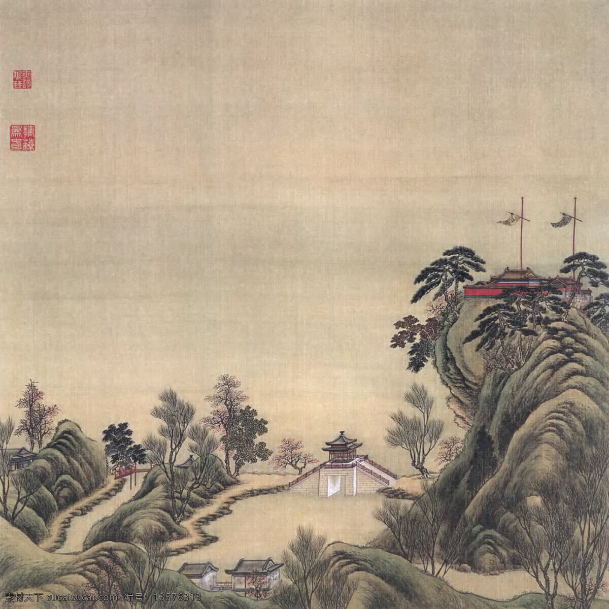 圆明园四十景 绘画书法 文化艺术