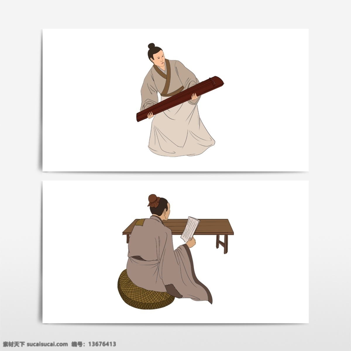 人物 古代元素 古代生活 古代市井人物 中国古代人物 市井人物 民生百态 古代民生百态 古典人物 人物画 古人 古代书生 古代琴师 人物图库