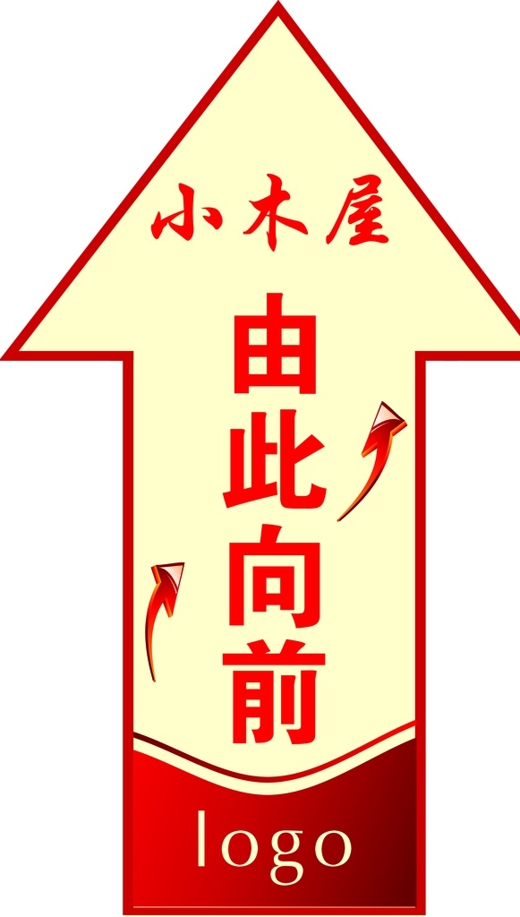 指示贴 展厅地贴 桌帖 喷绘贴 方向贴 分层