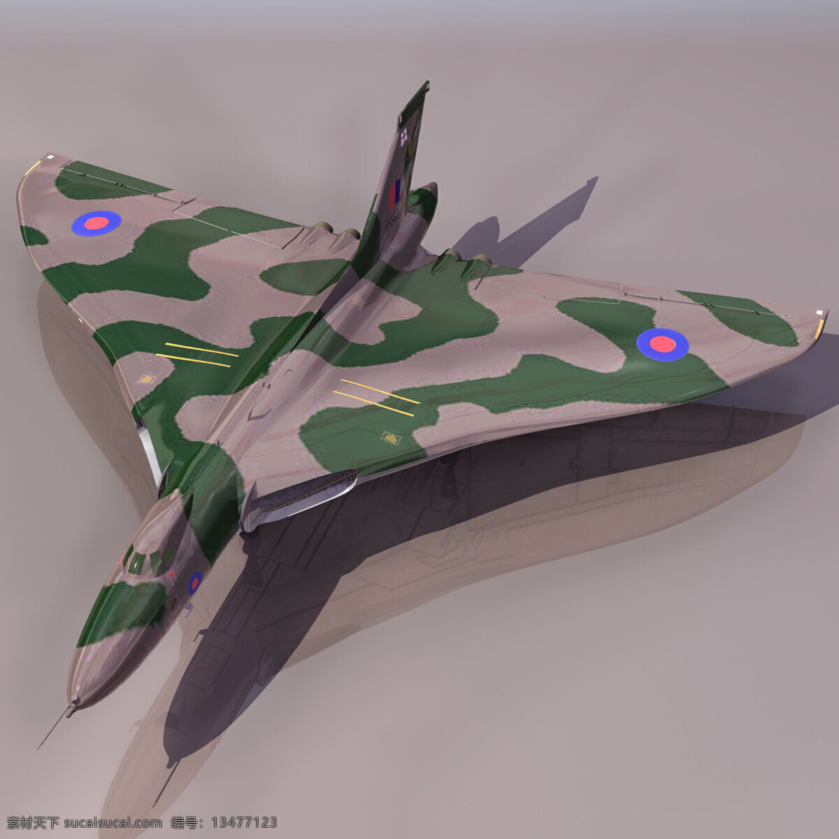 飞机模型 vulcan 军事模型 空军武器库 3d模型素材 其他3d模型