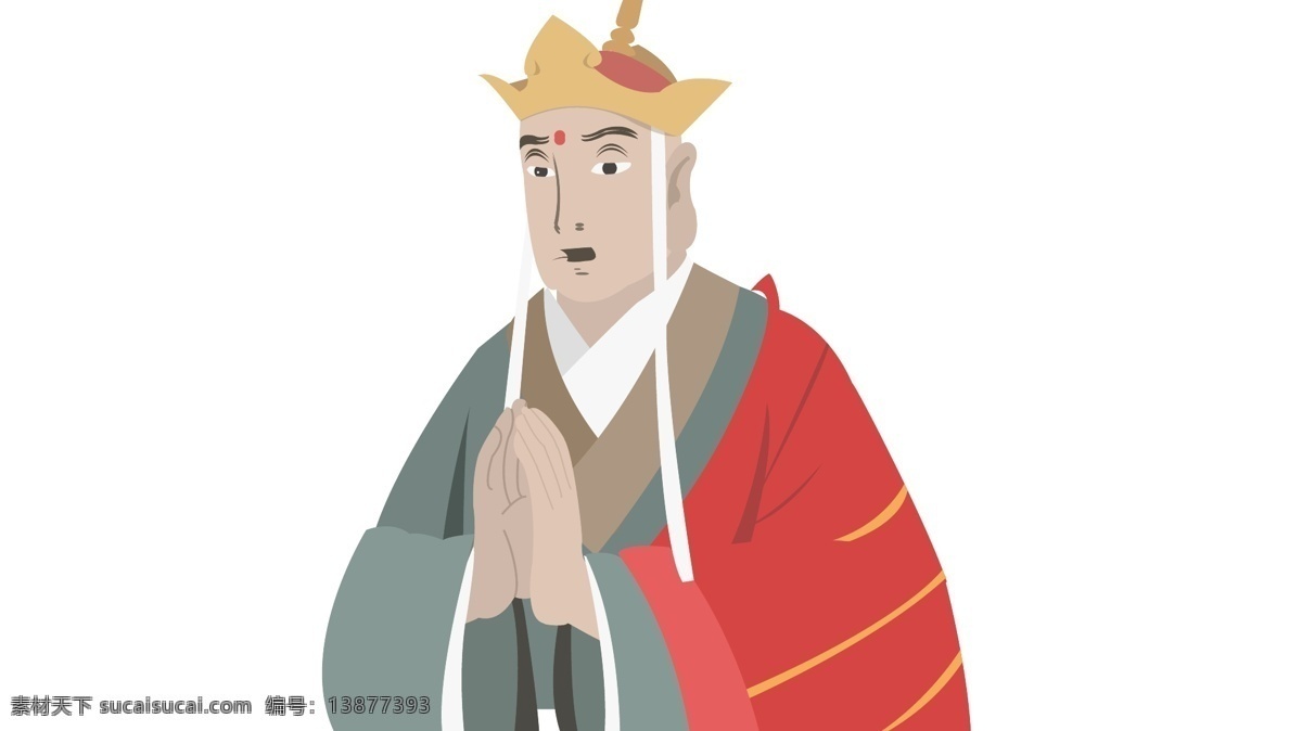 唐僧矢量图 唐僧 师傅 西天取经 西游记 矢量 矢量唐僧 动漫动画 动漫人物
