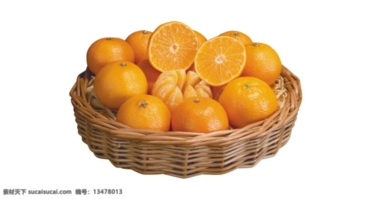 竹篮 水果 橙子 果实 篮子 橘子