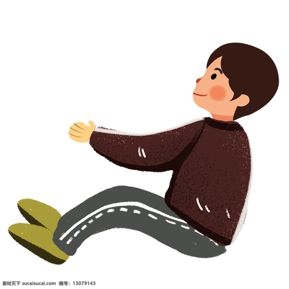 卡通 可爱 人物 男孩 小清新 简约 创意 现代 装饰 图案 手绘 绘画 插画 涂鸦
