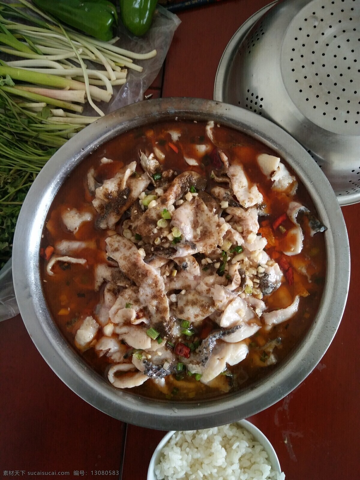 黑鱼 酸菜鱼 大 份 川菜 红汤 特色菜 餐饮美食 传统美食