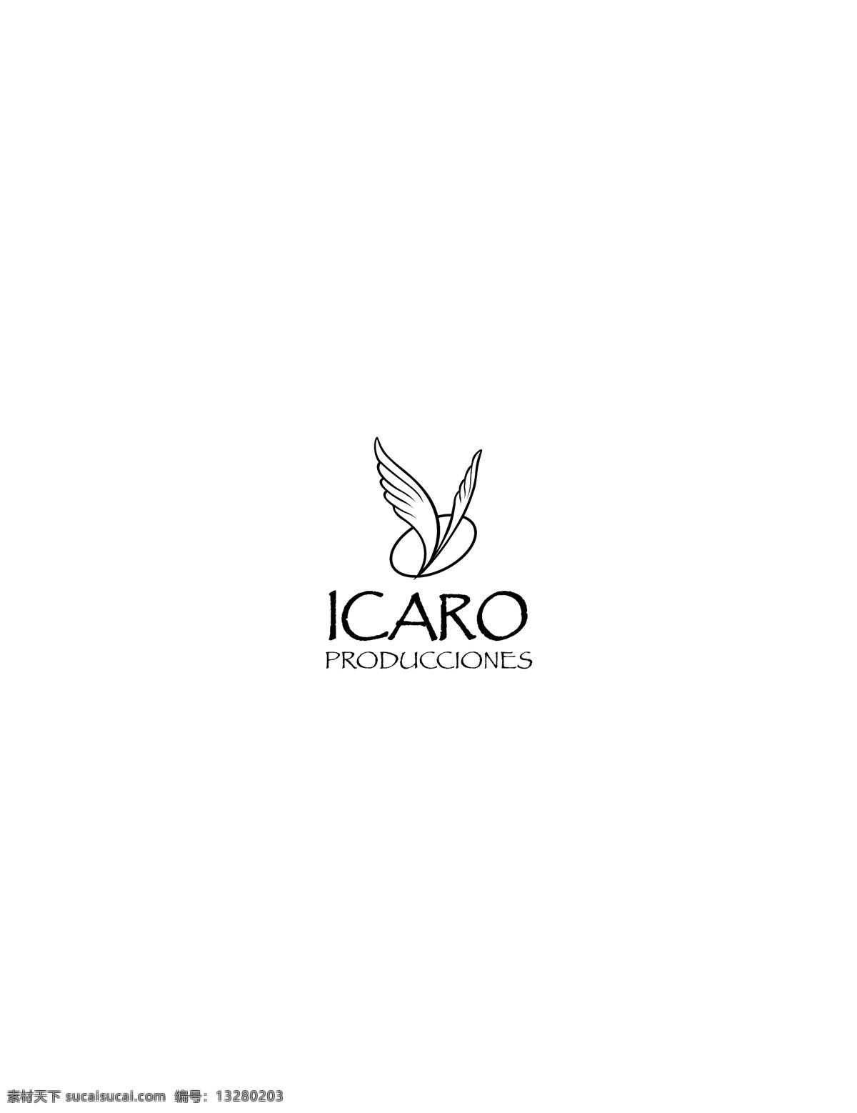 logo大全 logo 设计欣赏 商业矢量 矢量下载 icaro producciones 标志设计 欣赏 网页矢量 矢量图 其他矢量图