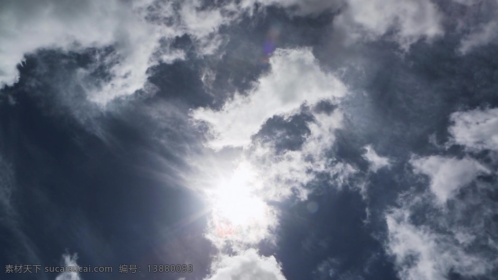 视频背景 实拍视频 视频 视频素材 视频模版 天空 上 云彩 阳光 云彩阳光视频 阳光视频