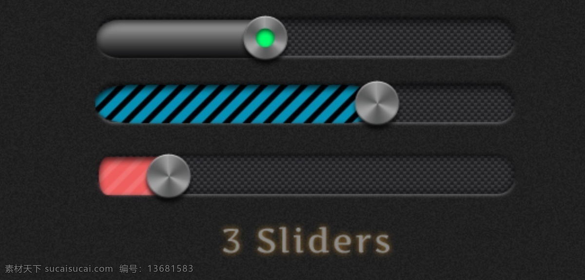 ui 矮胖 滑 块 套 款 时尚 web 创意 高分辨率 黑暗 接口 蓝色的 免费 清洁 时尚的 现代的 独特的 原始的 质量 新鲜的 设计新的 hd 元素 用户界面 ui元素 详细的 滑块 旋钮 集 矮胖的 矢量图