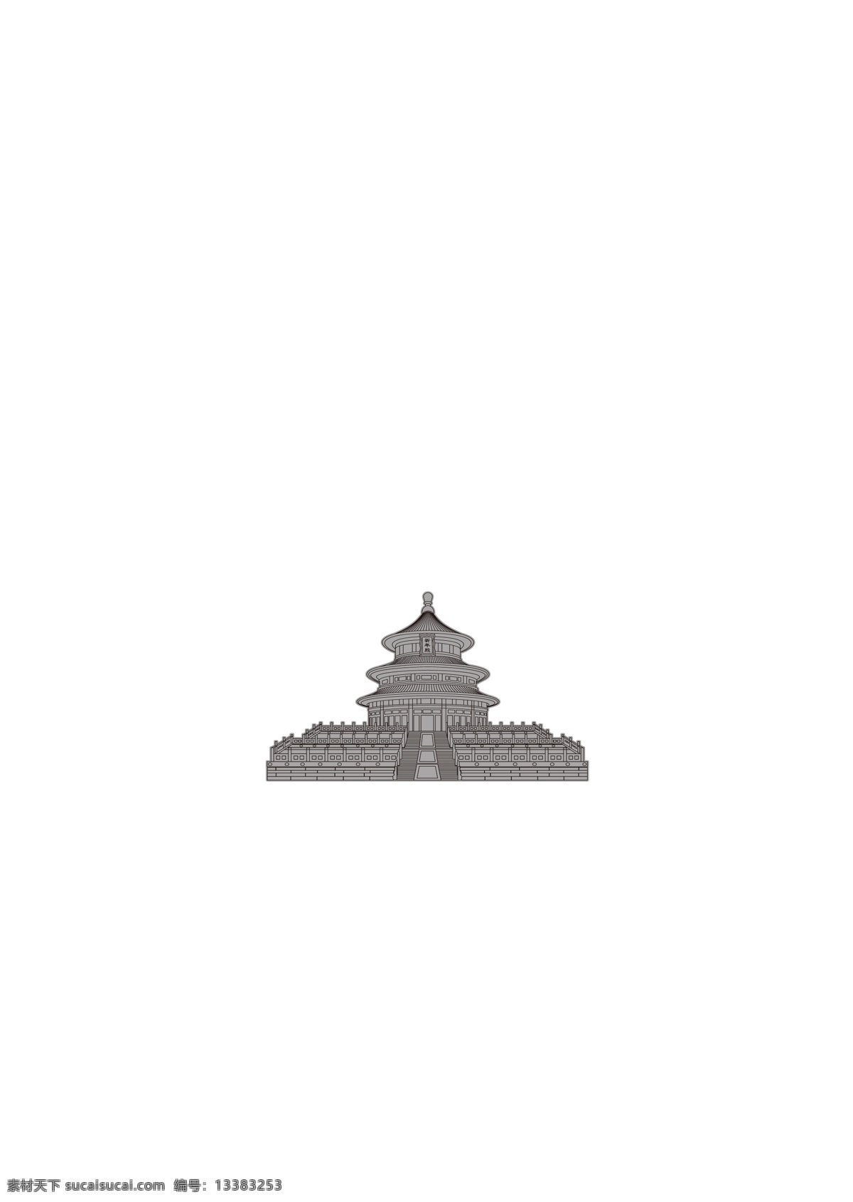 天坛矢量图 天坛 传统 图案 艺术 文化艺术 传统文化