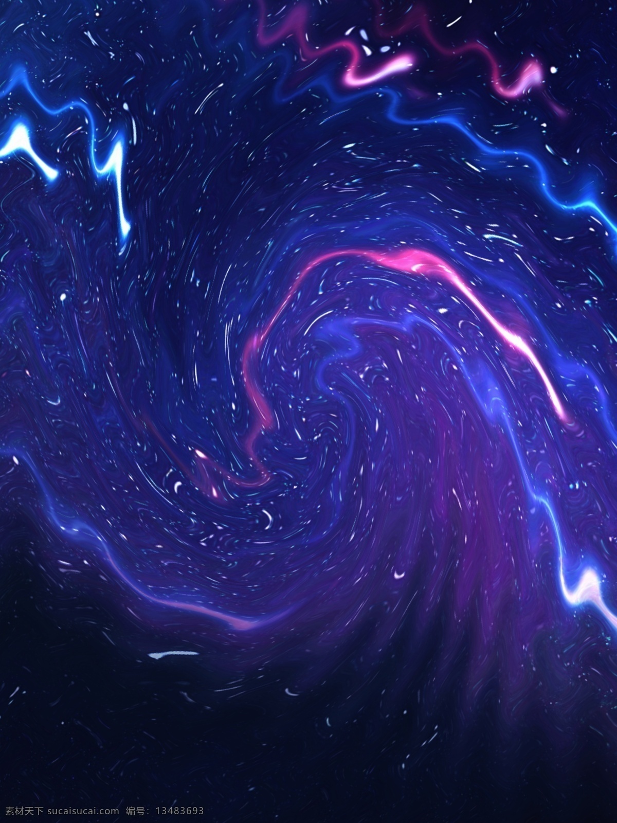 神秘 梦幻 紫色 霓虹 渐变 星空 背景 抽象 宇宙星空 梦幻神秘 h5背景