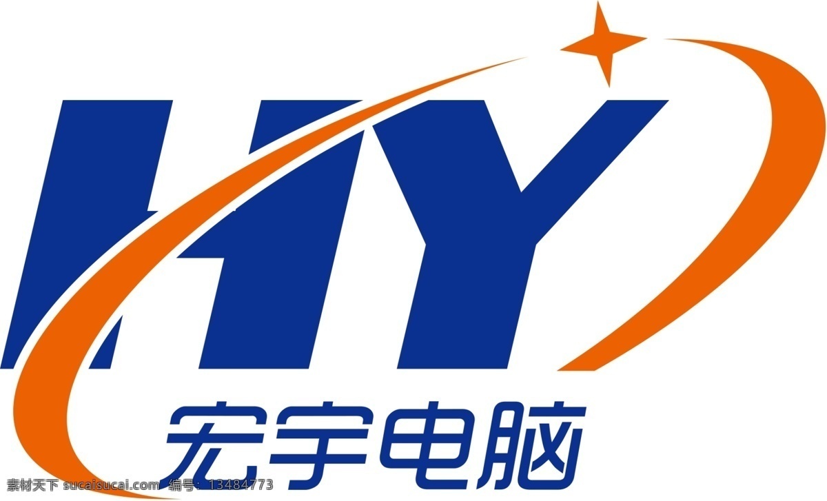 宏宇 电脑 logo 浩远 企业 店铺 标志图标 标志