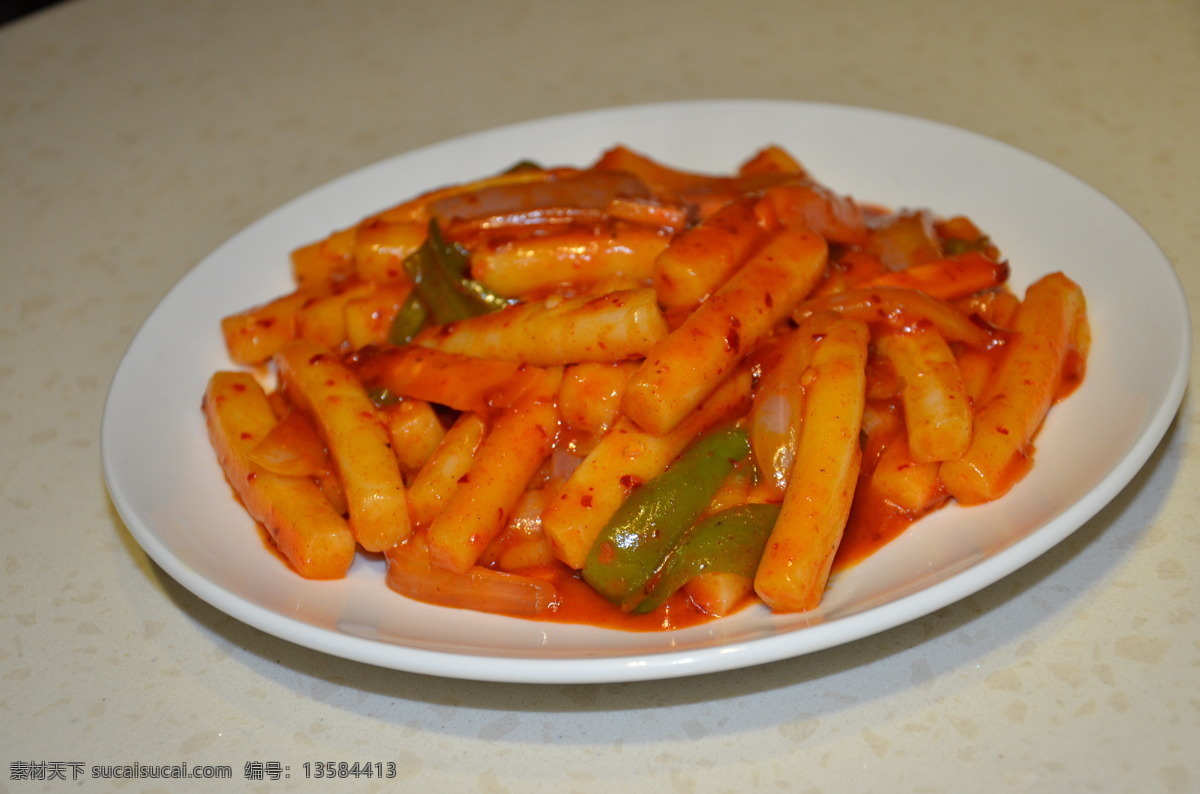 韩国 美食 辣 炒 年糕 辣炒年糕 高清 传统美食 餐饮美食