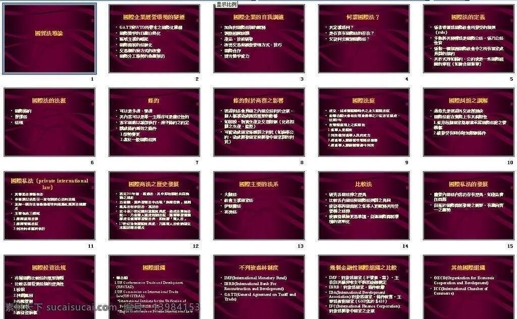 教学 培训 ppt模板 ppt模版 多媒体设计 源文件 教学培训 国贸法 导论 演示文稿 海报 企业文化海报