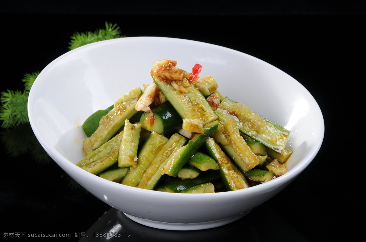 黄瓜 凉菜 凉拌菜 凉拌黄瓜 蒜绒黄瓜 蒜泥黄瓜 美食 面食 餐饮 食品 吃食 色香味 菜品 色香味菜品 餐饮美食 传统美食