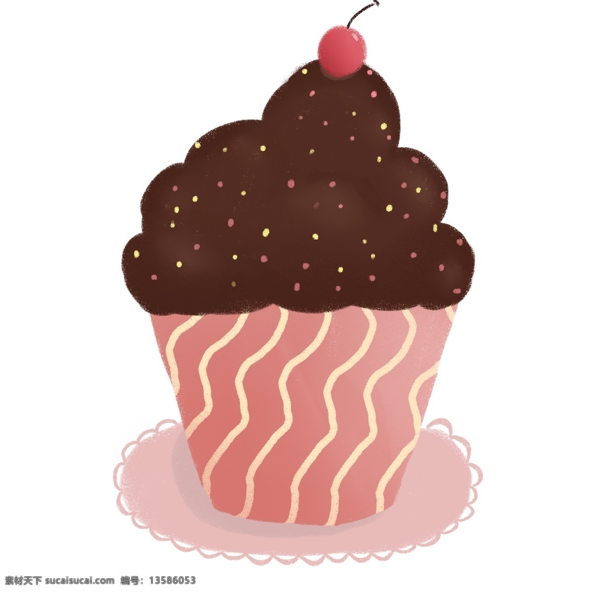 手绘 风 巧克力 蛋糕 杯 美食 食物 商用 元素 情人节 小清新 可爱 食品 手绘风 2.14 甜蜜巧克力 板巧巧克力 可商用 png元素 甜食