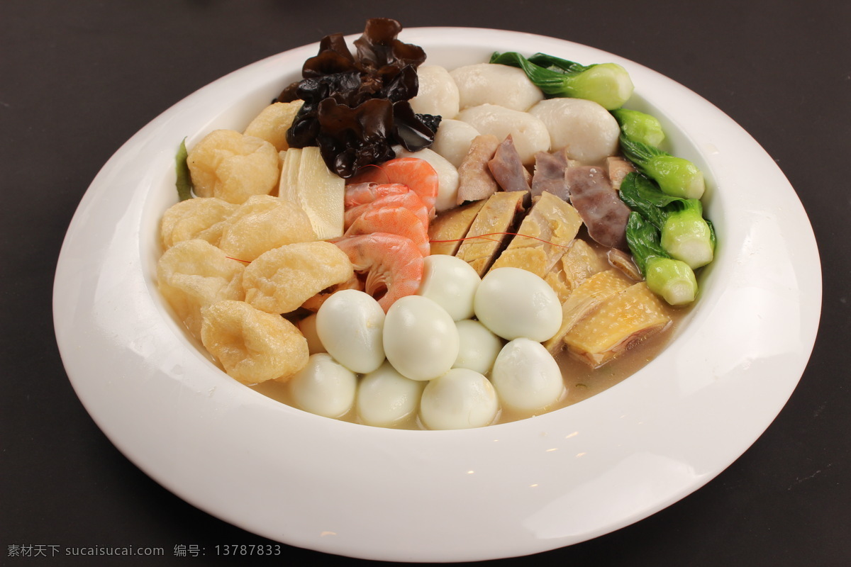 古法三鲜 广东菜 香港菜 粤菜 特色菜 精美菜肴 传统美食 餐饮美食