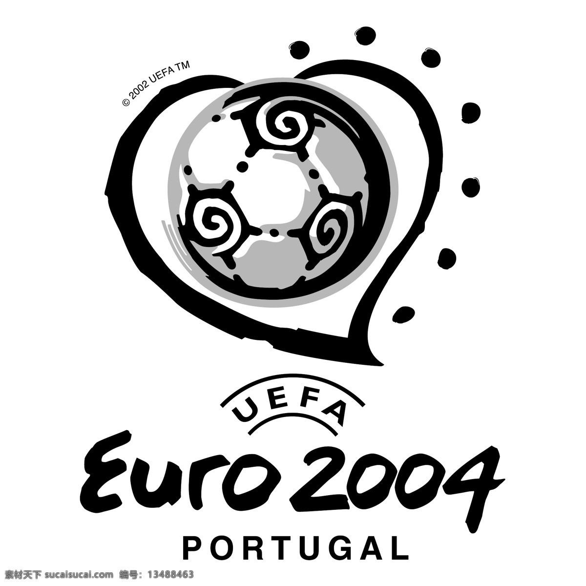 欧洲杯 2004 葡萄牙 欧 欧元 欧足联的欧元 向量 欧锦赛 标志 标志欧洲杯 欧洲杯的标志 矢量图 建筑家居