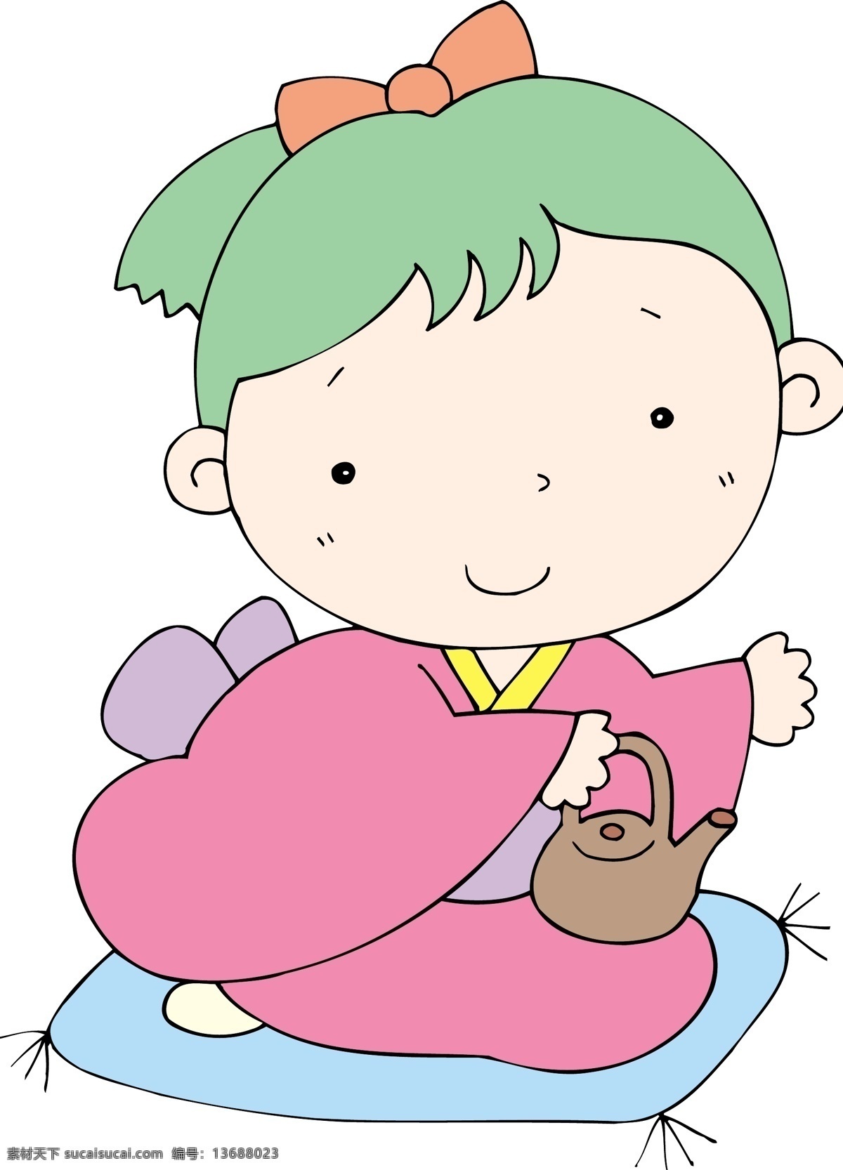 卡通 女人 妇女 卡通女人 美女 女性 少女 少妇 矢量动画素材 矢量图 矢量人物