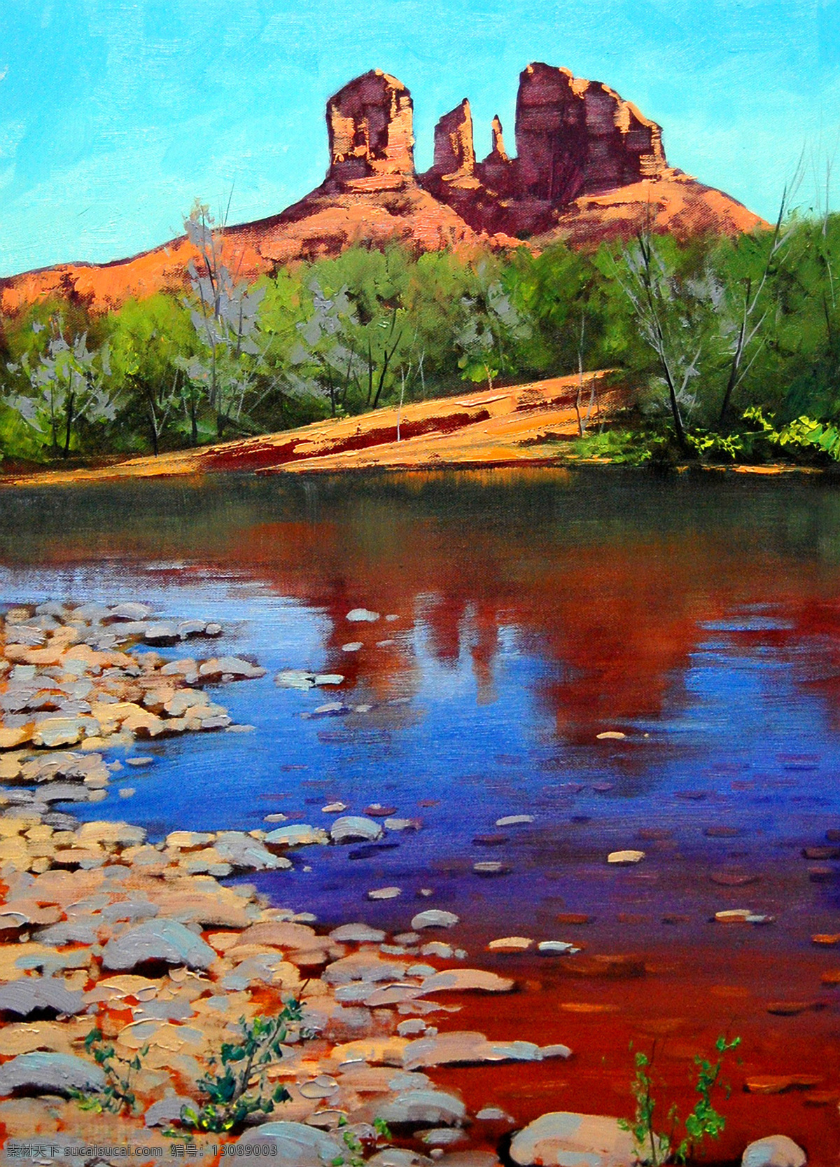 风景 风景画 挂画 河流 河畔 绘画 绘画书法 景色 油画 沙漠 小河 设计素材 模板下载 沙漠小河 油画风景 艺术 油画艺术 流水 西方油画 欧美油画 油画作品 文化艺术 家居装饰素材 山水风景画