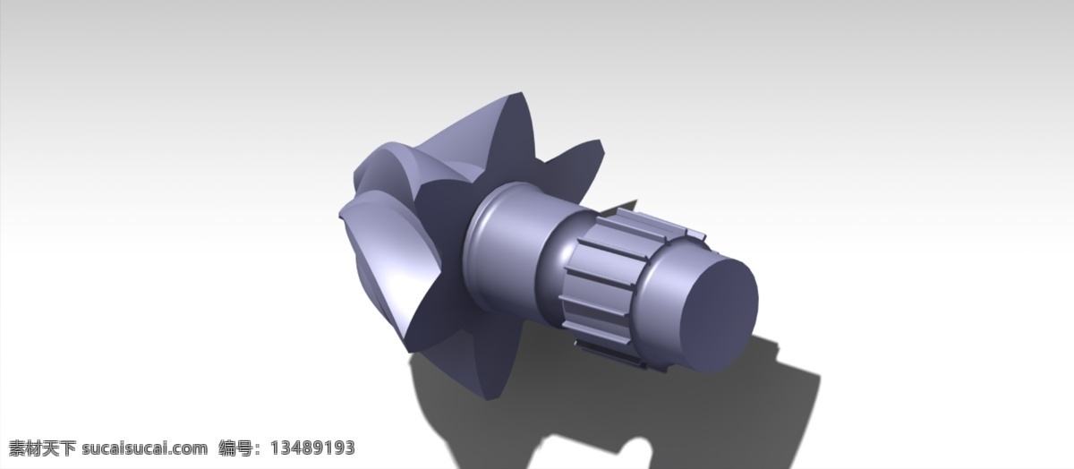 螺旋 齿轮 螺旋齿轮 3d模型素材 其他3d模型