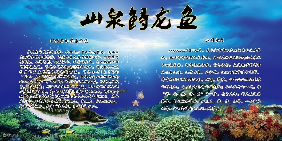 鲟龙鱼 龙鱼 鱼 300 logo 山水