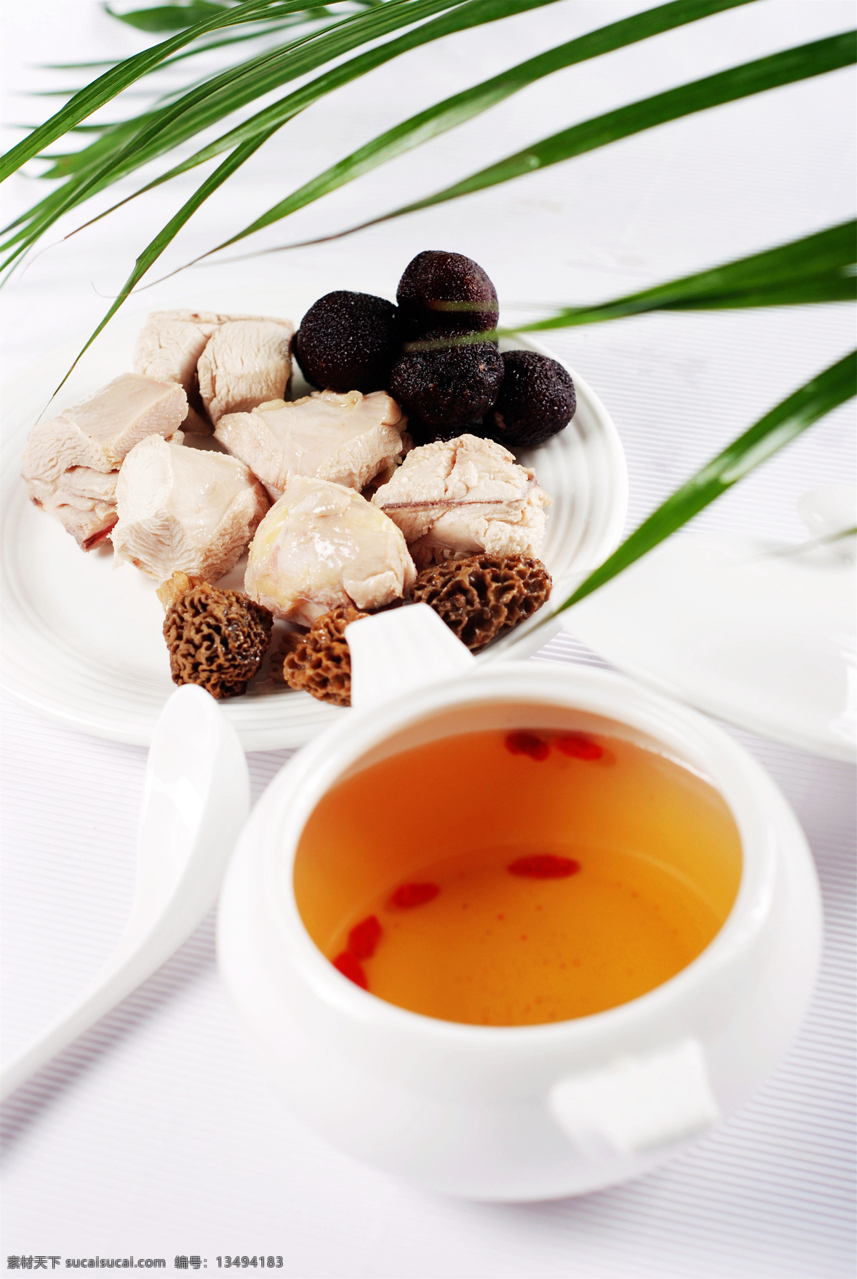 黑松露炖老鸡 美食 传统美食 餐饮美食 高清菜谱用图