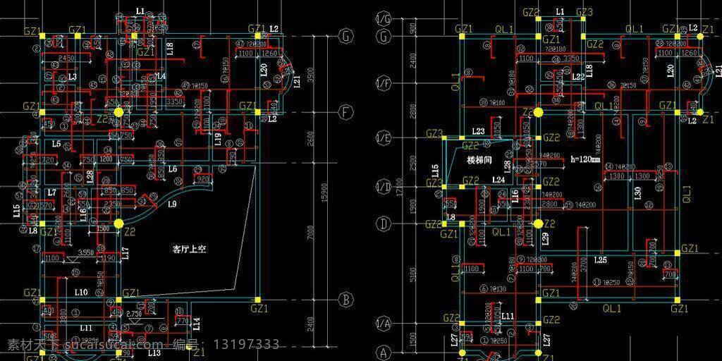 cad 别墅 公馆 环境设计 建筑设计 立面图 平面图 剖面图 施工图 室内设计 结构 dwg 图纸 装修 装饰 私宅 别业 别墅图纸大全 源文件 cad素材 室内图纸