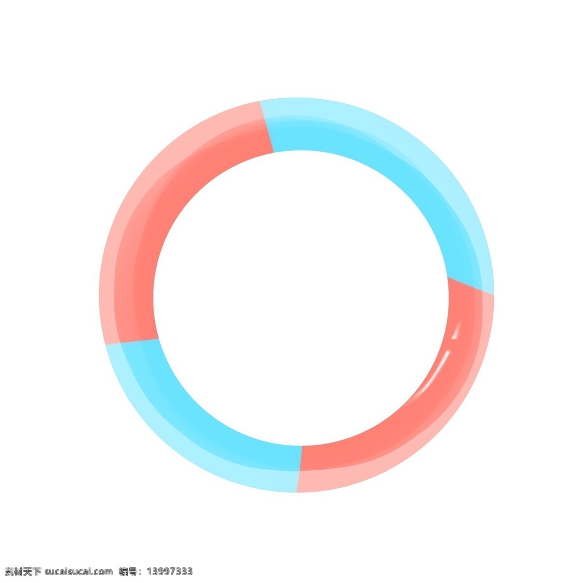 简单 四 色 游泳 圈 游泳圈 四色 圆形 夏天 可爱