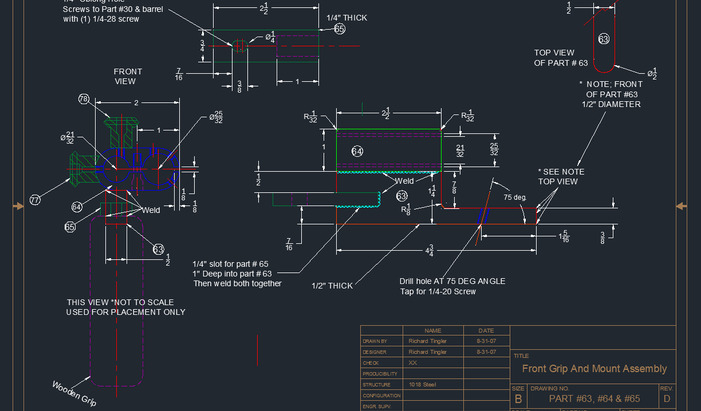 手柄 安装 体育运动 cad素材 cad