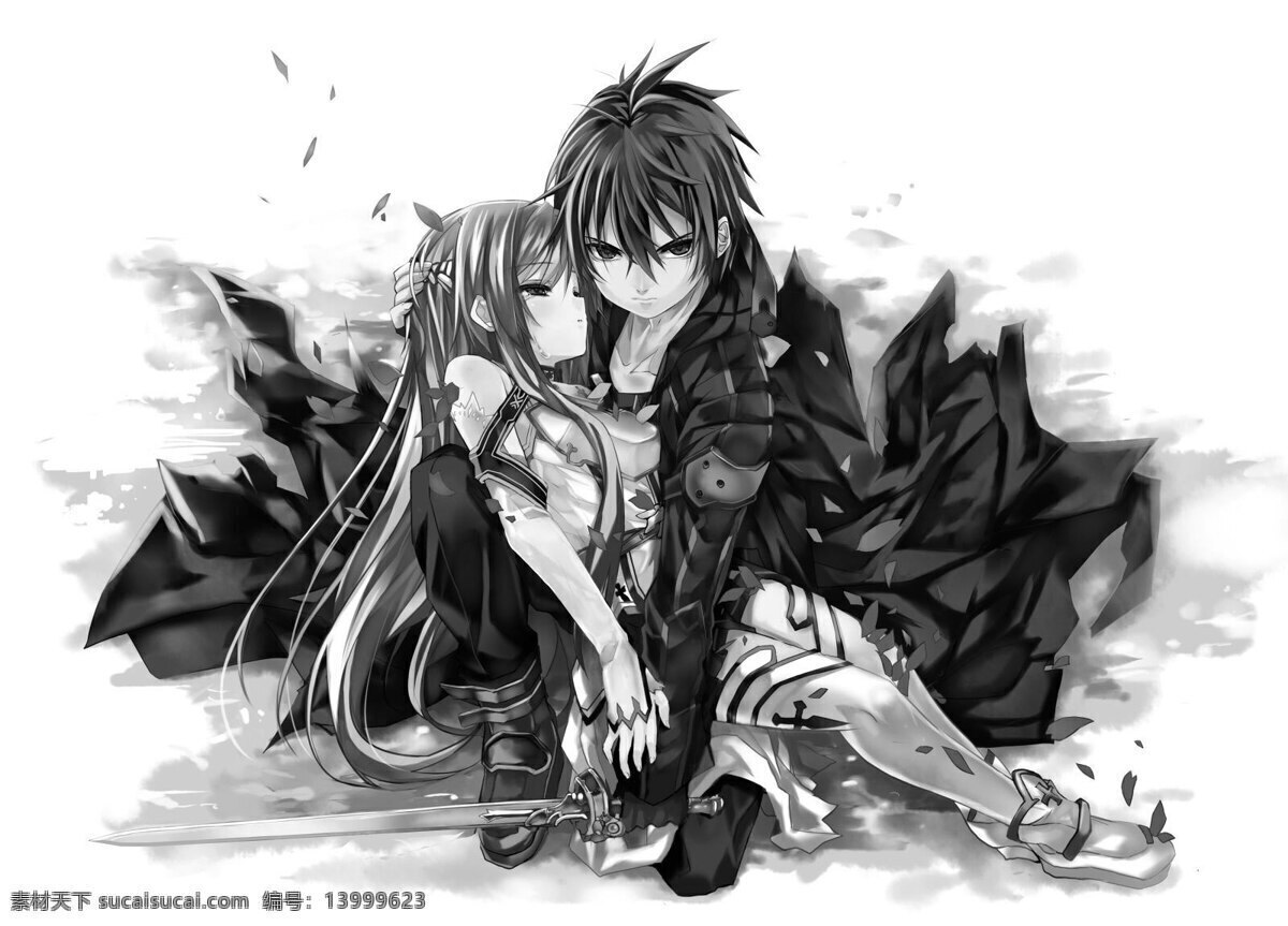 亚丝娜少女 少女 背景 对面 白色