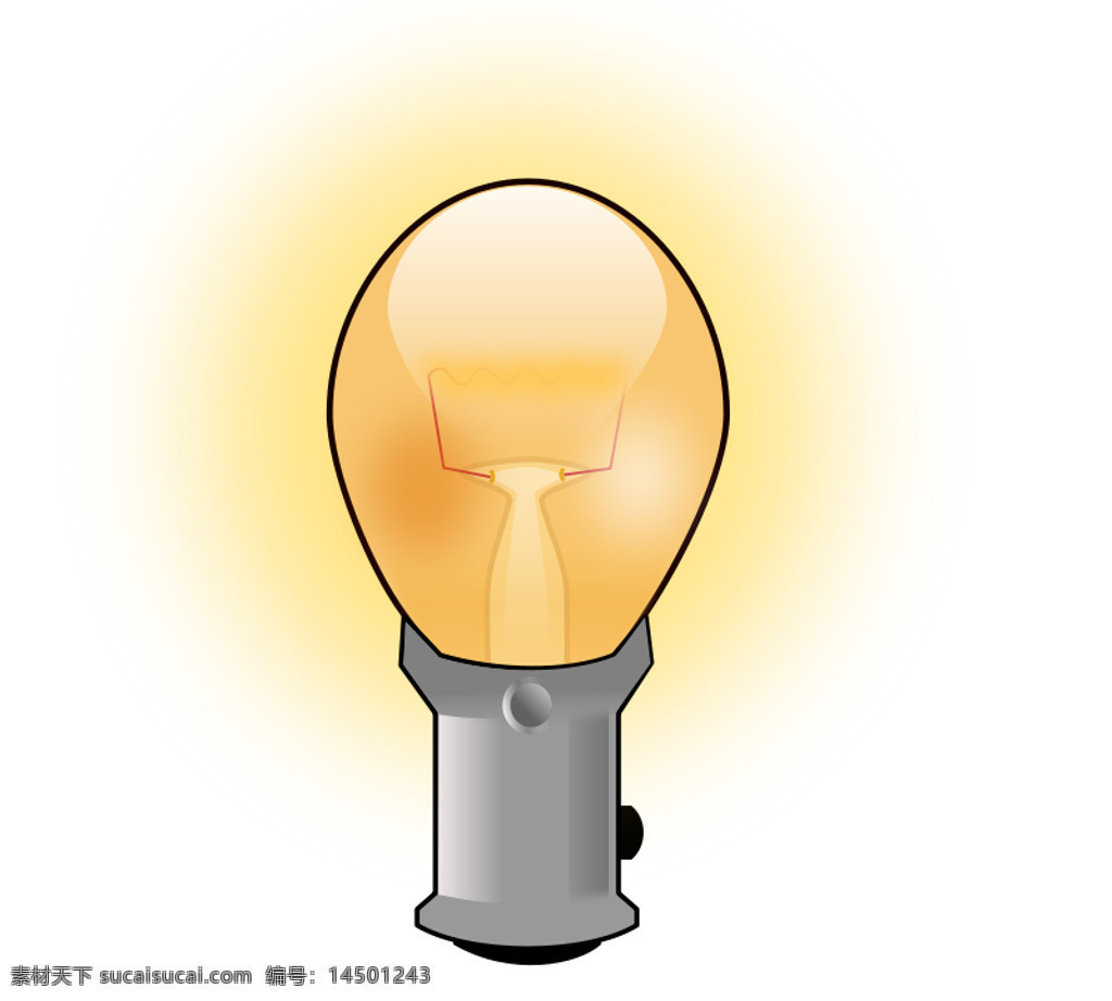 lightbulb2 灯泡 工具 图标 安瓿 线的艺术 插画集