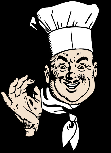 幸福 厨师 剪贴 画 厨师的人 快乐卡通帽 自动烹饪厨师 矢量图 文化艺术