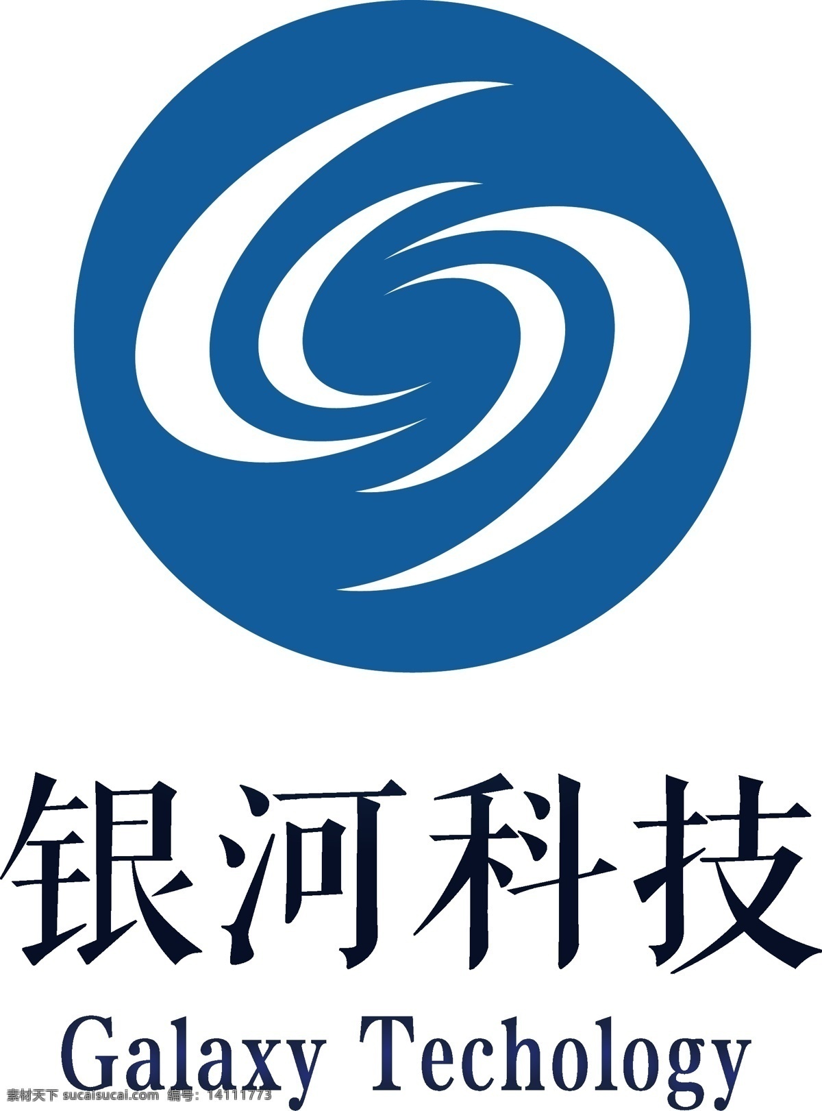 科技 公司 logo 银河