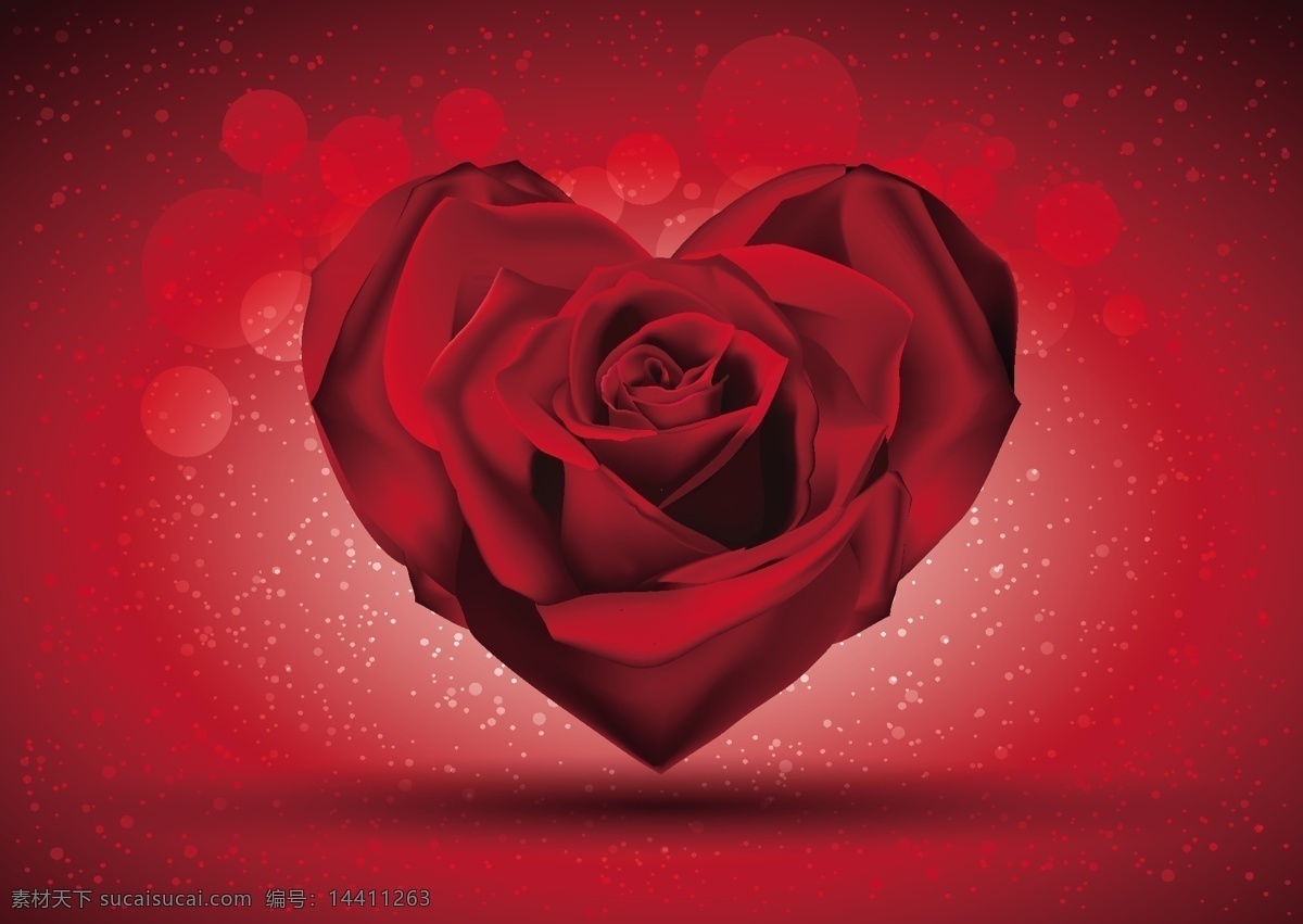 心脏 形状 红玫瑰 红色 玫瑰 红色的玫瑰 玫瑰的形状 形状的心脏 心 背景 自由 结婚 周年 纪念日 矢量图 花纹花边