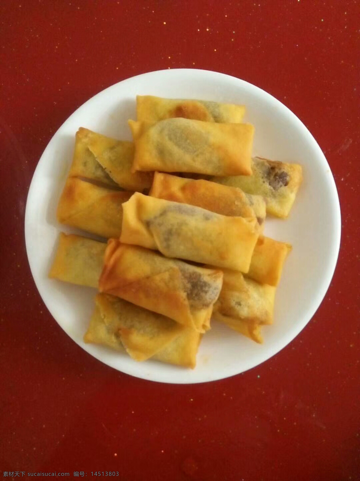 春卷 面点 美食 油炸 小吃 脆脆的 餐饮美食 传统美食