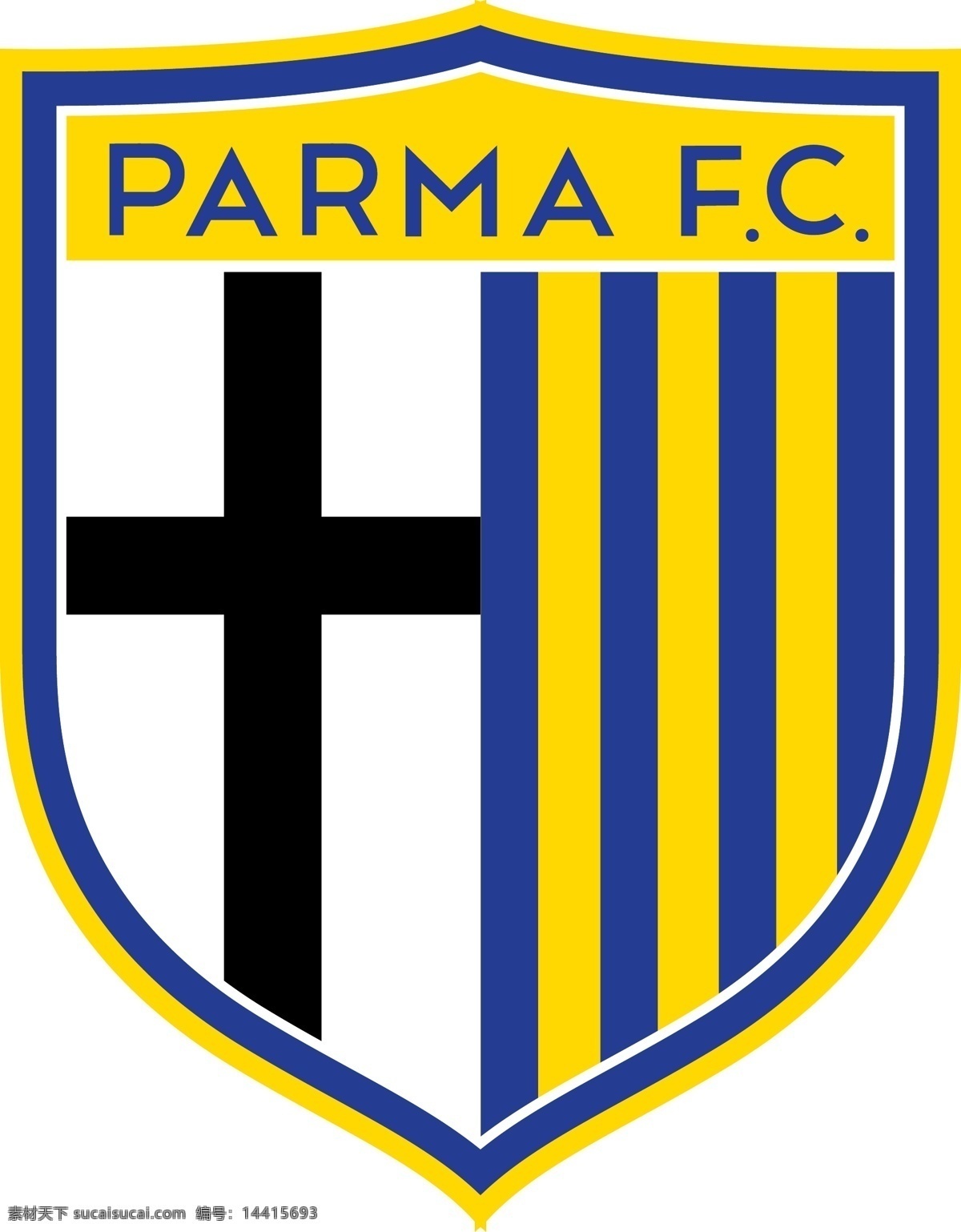 帕尔马 足球 俱乐部 徽标 logo设计 比赛 意大利 意甲 甲级 联赛 矢量图