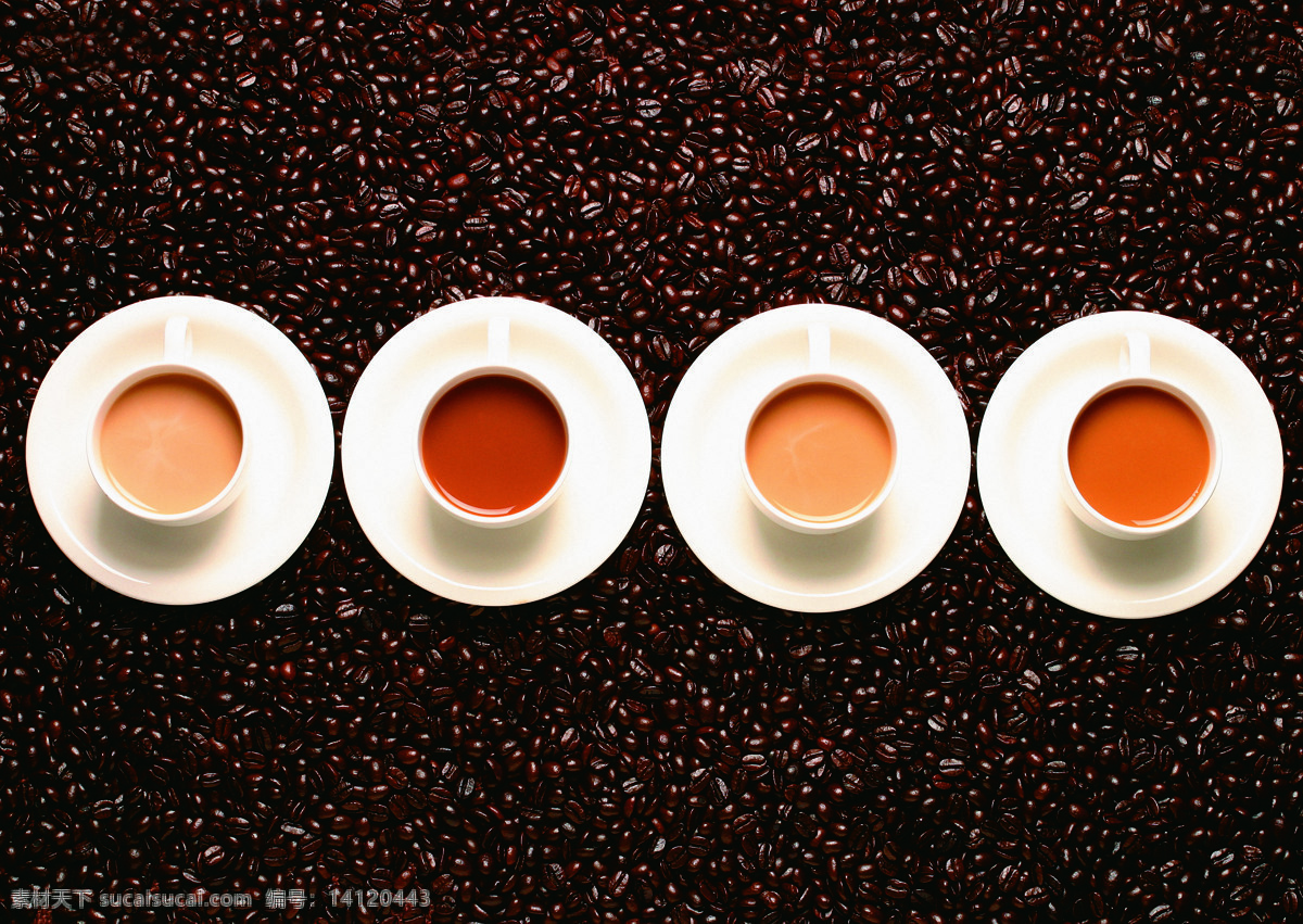 不同 颜色 咖啡 jpg格式 杯子 碟子 高精素材 高清图片 广告素材 咖啡豆 情调 一排咖啡 风景 生活 旅游餐饮