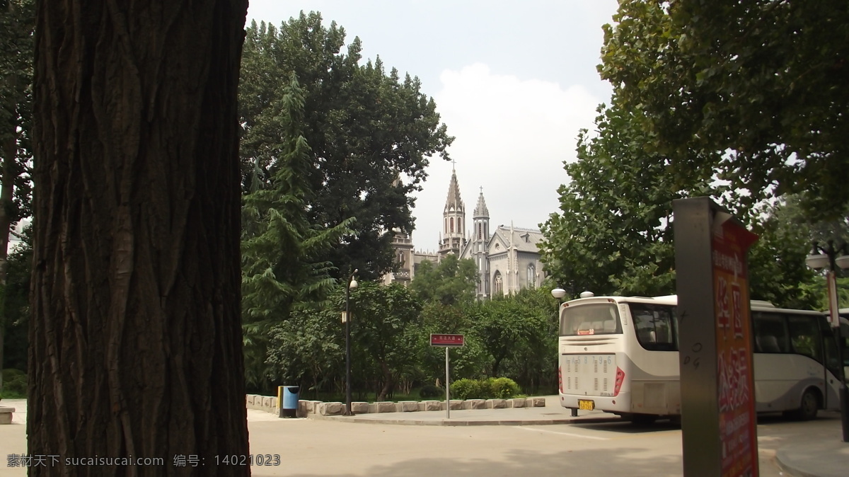 山东大学小景 洪楼广场 山东大学 教堂 济南 中国山水 中式 国内旅游 旅游摄影