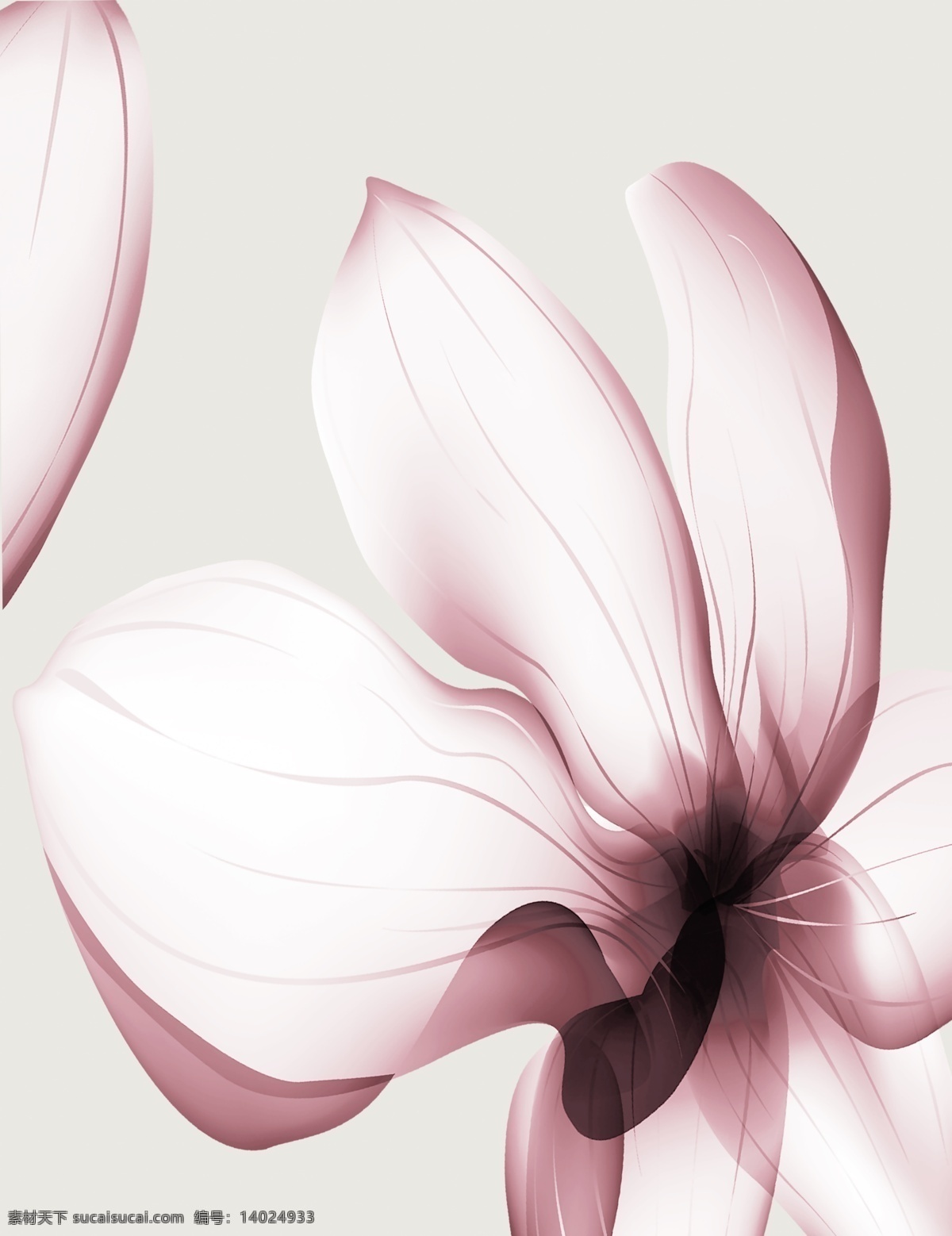 素雅花卉 素雅 手绘 花卉 时尚 现代 简洁 大方 背景 psd分层 底纹边框 移门图案