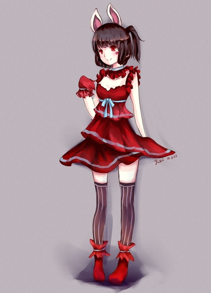 板绘萝莉 板绘 龙之谷 萝莉 嫁衣 原创 源文件 动漫动画 动漫人物