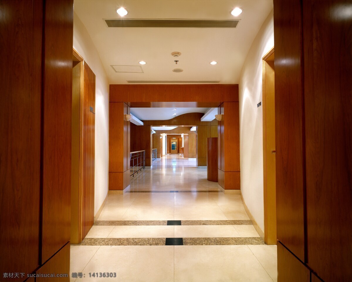 大气 豪华型 酒店 过道 室内设计 办公大楼 走廊 家居装饰素材