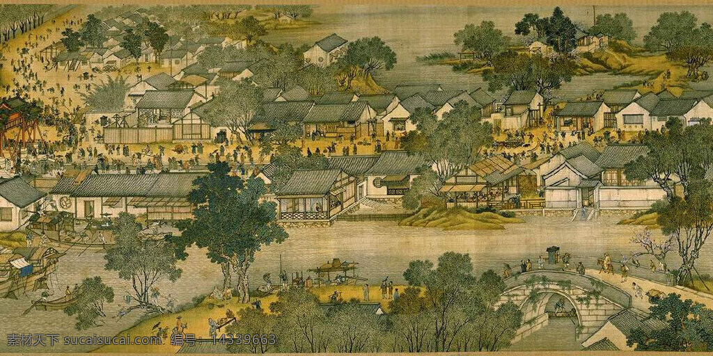 清明上河图 共计 6张 节日素材 清明节
