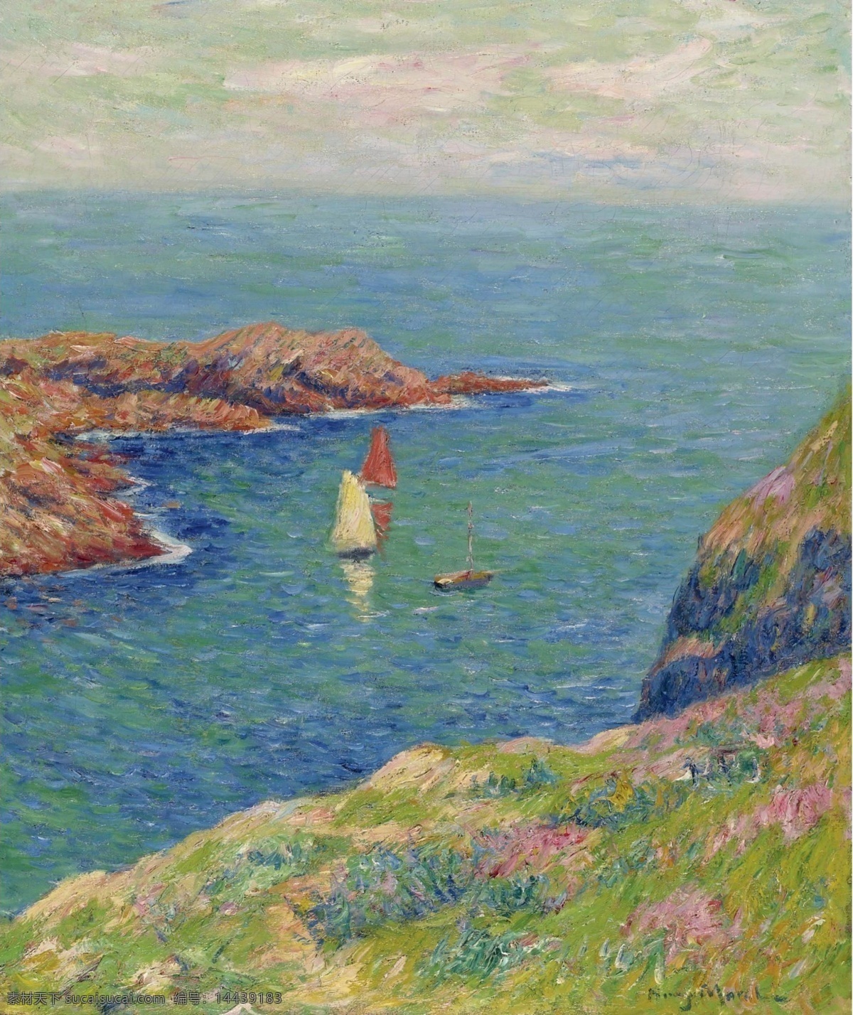 海洋油画设计 帆船 风景画 高山 海岛 海水 欧洲油画 山峰 山水画 小船 油画 海洋 模板下载 海洋油画 海洋风光 渔船 自然风光 自然美景 风光画 装饰素材