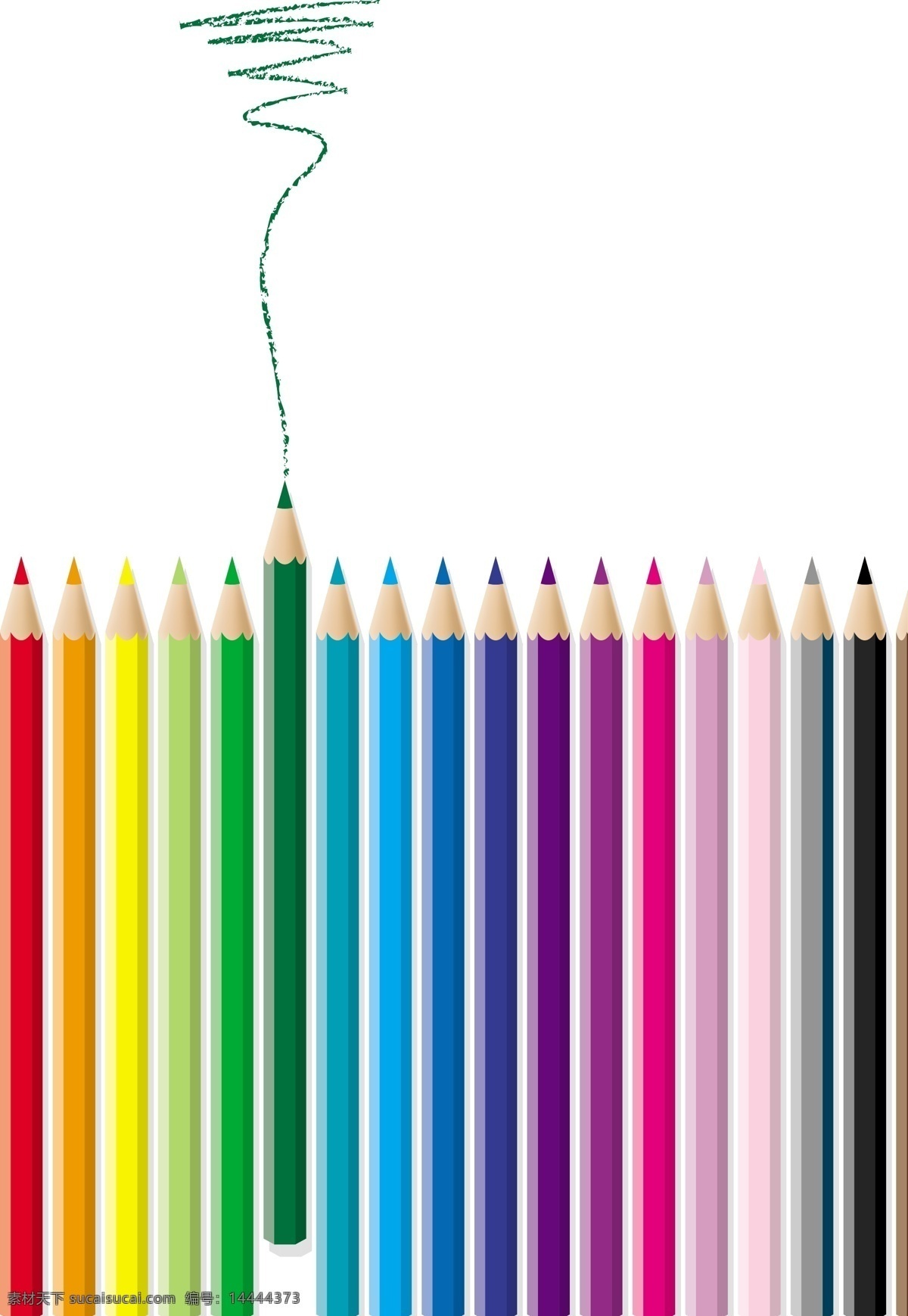 彩色 铅笔 彩色铅笔 铅笔矢量 矢量花纹 矢量素材 矢量图 矢量图标 矢量图库 彩色铅笔素材 矢量 花纹花边