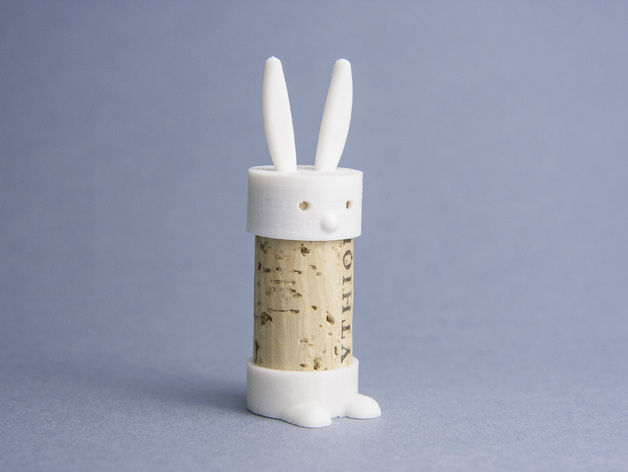 软木 伙伴 兔子 先生 玩具 3d打印模型 游戏玩具模型 corkpals