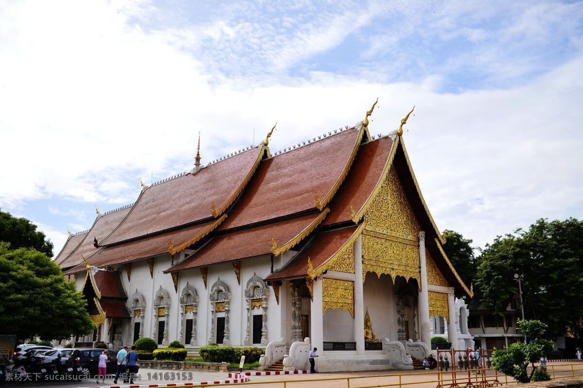 泰国 清迈 大 塔 寺