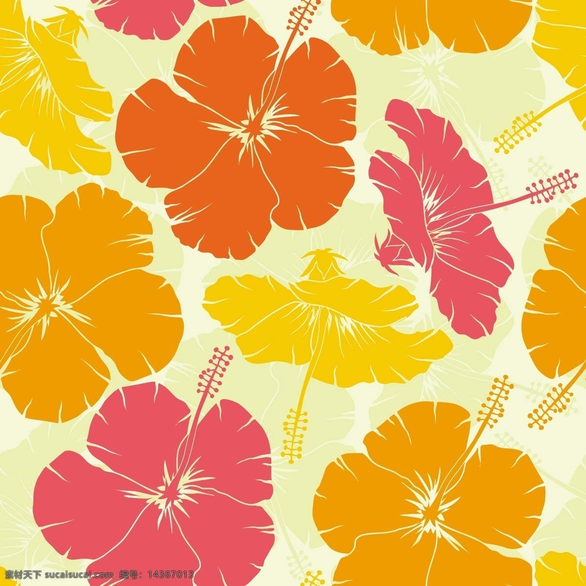 鲜花 底纹 古典 花瓣 花纹 矢量图 花纹花边
